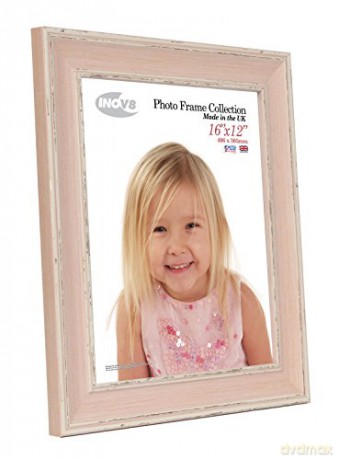 Inov8 Framing Photo Frame Wash Lrg Pink 16x12 1PK