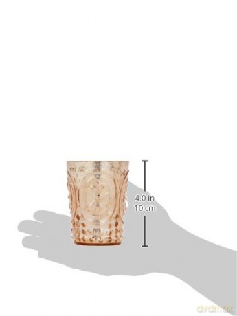 Insideretail Xmas Mercury Glass Tea Light Holder with Distressed Silver Copper Foil Set of 24