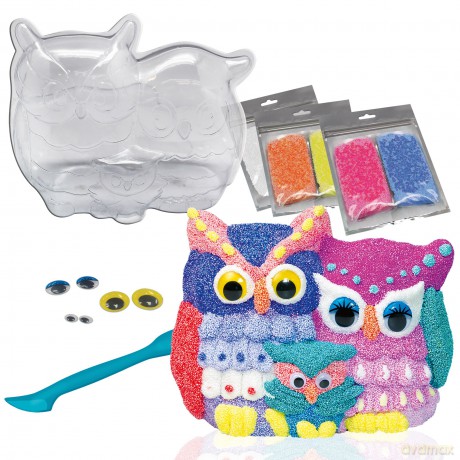 IO CREO 63727 Owls, Multi Colour, One Size