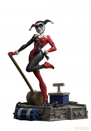 IronStudios - DC Comics Batman Animated Series: 1:10 Art Scale Statue (Harley Quinn) [FIGURKA]