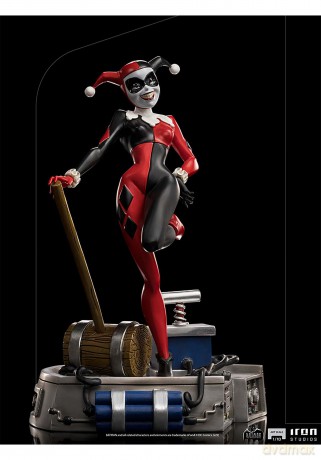 IronStudios - DC Comics Batman Animated Series: 1:10 Art Scale Statue (Harley Quinn) [FIGURKA]
