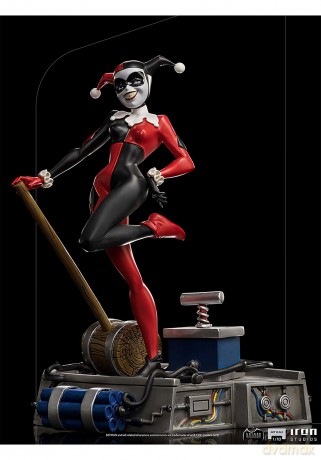 IronStudios - DC Comics Batman Animated Series: 1:10 Art Scale Statue (Harley Quinn) [FIGURKA]