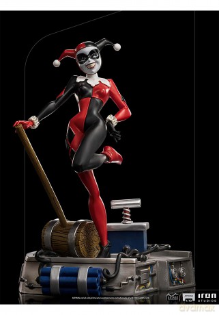 IronStudios - DC Comics Batman Animated Series: 1:10 Art Scale Statue (Harley Quinn) [FIGURKA]