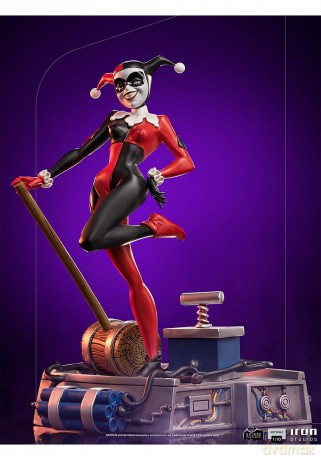 IronStudios - DC Comics Batman Animated Series: 1:10 Art Scale Statue (Harley Quinn) [FIGURKA]