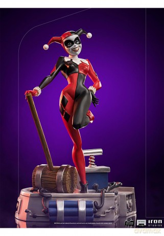 IronStudios - DC Comics Batman Animated Series: 1:10 Art Scale Statue (Harley Quinn) [FIGURKA]