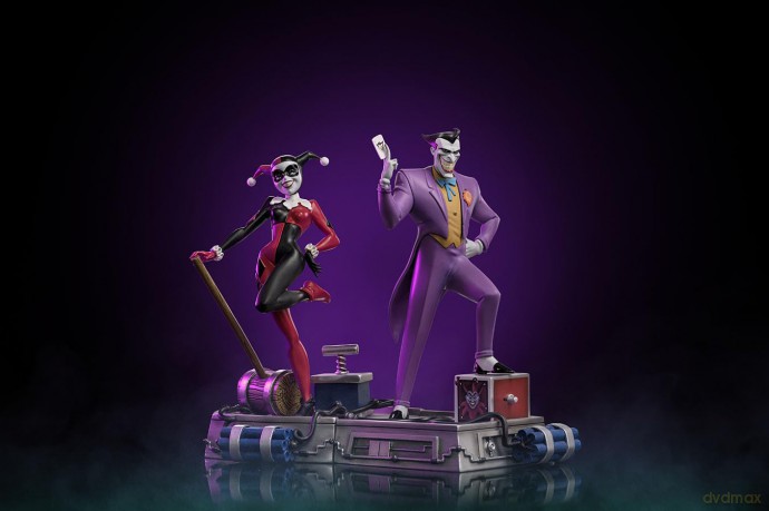 IronStudios - DC Comics Batman Animated Series: 1:10 Art Scale Statue (The Joker) [FIGURKA]