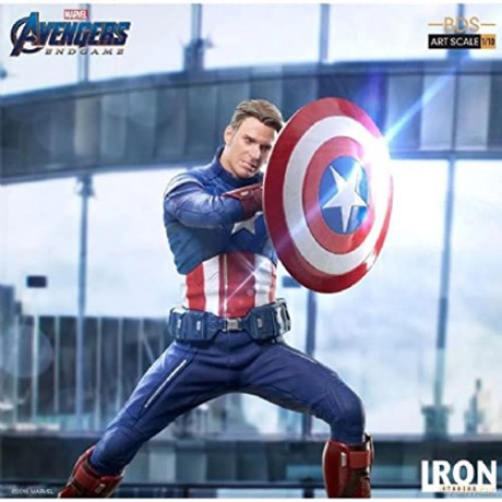 IronStudios - Marvel Avengers EndGame: BDS 1:10 Art Scale Statue (Captain America 2023) [FIGURKA]