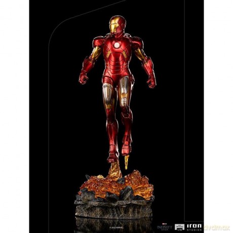IronStudios - Marvel The Infinity Saga: 1:10 Art Scale Statue (Iron Man) [FIGURKA]