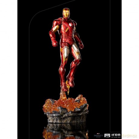 IronStudios - Marvel The Infinity Saga: 1:10 Art Scale Statue (Iron Man) [FIGURKA]