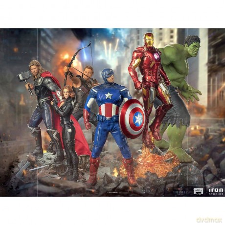 IronStudios - Marvel The Infinity Saga: 1:10 Art Scale Statue (Iron Man) [FIGURKA]
