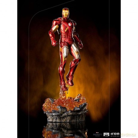 IronStudios - Marvel The Infinity Saga: 1:10 Art Scale Statue (Iron Man) [FIGURKA]