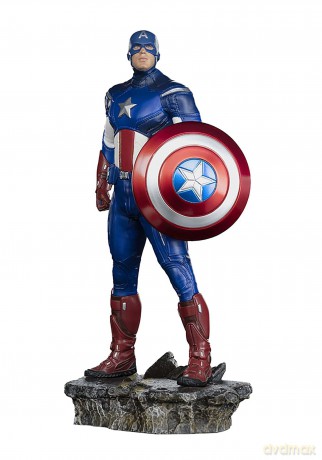 IronStudios - Marvel The Infinity Saga: BDS 1:10 Art Scale Statue (Captain America) [FIGURKA]