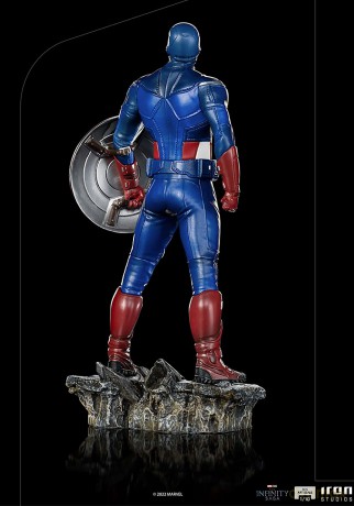 IronStudios - Marvel The Infinity Saga: BDS 1:10 Art Scale Statue (Captain America) [FIGURKA]