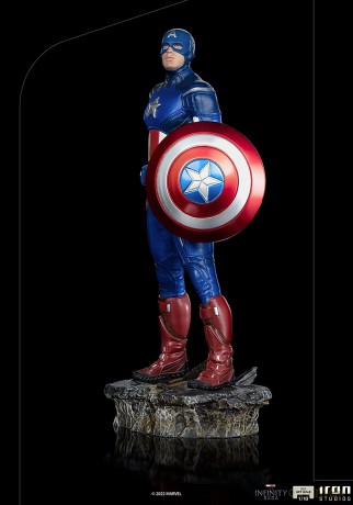 IronStudios - Marvel The Infinity Saga: BDS 1:10 Art Scale Statue (Captain America) [FIGURKA]
