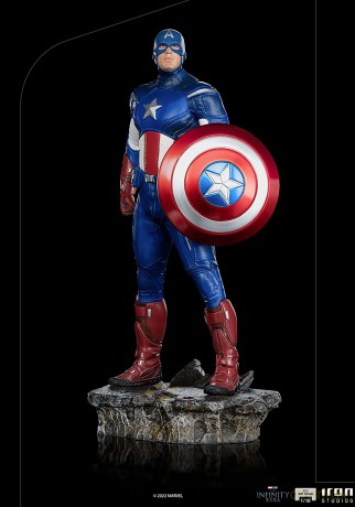 IronStudios - Marvel The Infinity Saga: BDS 1:10 Art Scale Statue (Captain America) [FIGURKA]