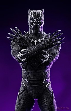 IronStudios - Marvel The Infinity Saga: Deluxe 1:10 Art Scale Statue (Black Panther) [FIGURKA]