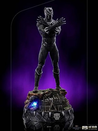 IronStudios - Marvel The Infinity Saga: Deluxe 1:10 Art Scale Statue (Black Panther) [FIGURKA]