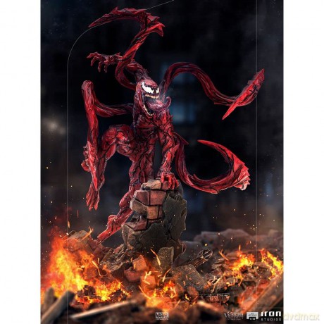 IronStudios - Marvel Venom 2 Let There Be Carnage: BDS 1:10 Art Scale Statue (Carnage) [FIGURKA]