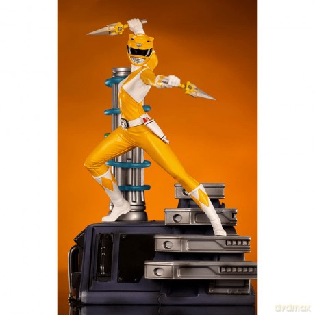 IronStudios - Mighty Morphin Power Rangers: BDS 1:10 Art Scale Statue (Yellow Ranger) [FIGURKA]