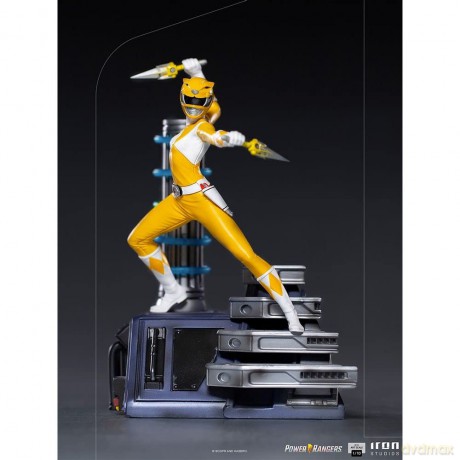 IronStudios - Mighty Morphin Power Rangers: BDS 1:10 Art Scale Statue (Yellow Ranger) [FIGURKA]