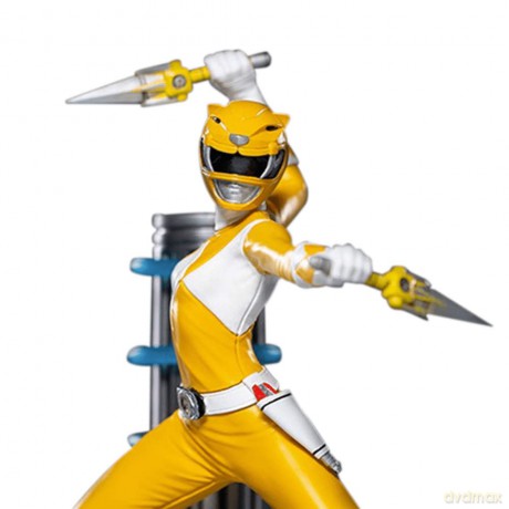 IronStudios - Mighty Morphin Power Rangers: BDS 1:10 Art Scale Statue (Yellow Ranger) [FIGURKA]