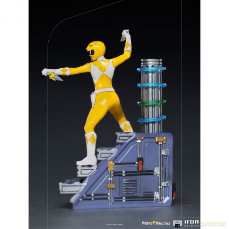 IronStudios - Mighty Morphin Power Rangers: BDS 1:10 Art Scale Statue (Yellow Ranger) [FIGURKA]