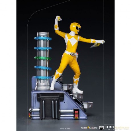 IronStudios - Mighty Morphin Power Rangers: BDS 1:10 Art Scale Statue (Yellow Ranger) [FIGURKA]