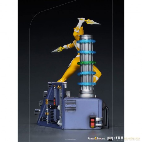 IronStudios - Mighty Morphin Power Rangers: BDS 1:10 Art Scale Statue (Yellow Ranger) [FIGURKA]