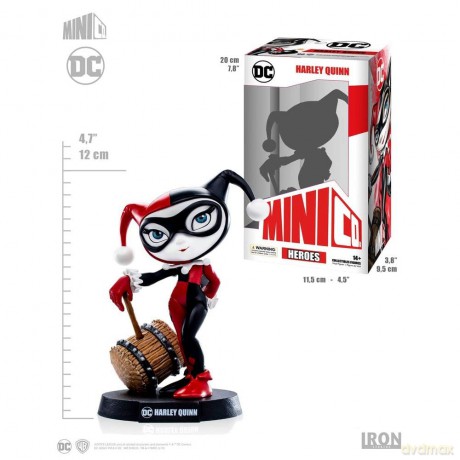 IronStudios - MiniCo Figurines: DC Comics Batman (Harley Quinn) [FIGURKA]