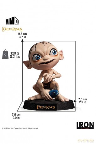 IronStudios - MiniCo Figurines: Lord Of The Rings (Gollum) [FIGURKA]