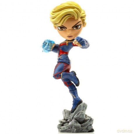 IronStudios - MiniCo Figurines: Marvel Avengers EndGame (Captain Marvel) [FIGURKA]