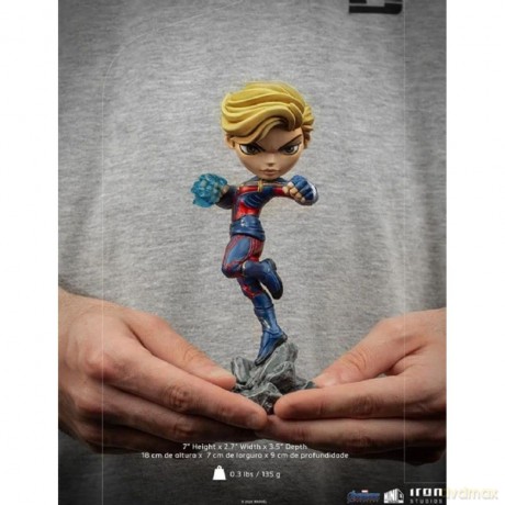 IronStudios - MiniCo Figurines: Marvel Avengers EndGame (Captain Marvel) [FIGURKA]