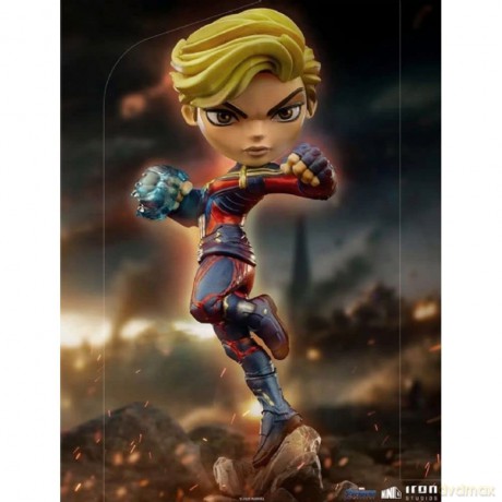 IronStudios - MiniCo Figurines: Marvel Avengers EndGame (Captain Marvel) [FIGURKA]