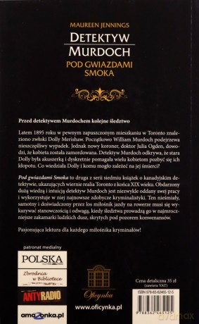 Detektyw Murdoch. Pod gwiazdami Smoka [KSIĄŻKA]