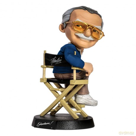 IronStudios - MiniCo Figurines: Marvel POW! (Stan Lee - Blue Shirt) [FIGURKA]