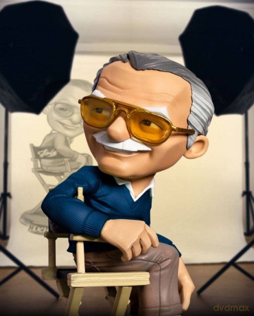 IronStudios - MiniCo Figurines: Marvel POW! (Stan Lee - Blue Shirt) [FIGURKA]