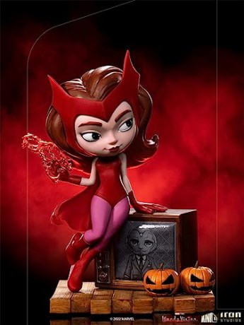 IronStudios - MiniCo Figurines: Marvel Wandavision (Wanda - Halloween) [FIGURKA]