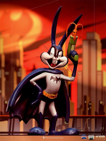 IronStudios - Space Jam A New Legacy: 1:10 Art Scale Statue (Batman Bugs Bunny) [FIGURKA]