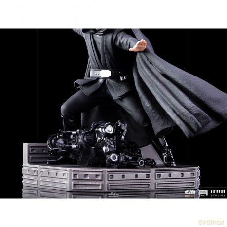 IronStudios - Star Wars The Mandalorian: BDS 1:10 Art Scale Statue (Luke Skywalker Combat Version) [FIGURKA]