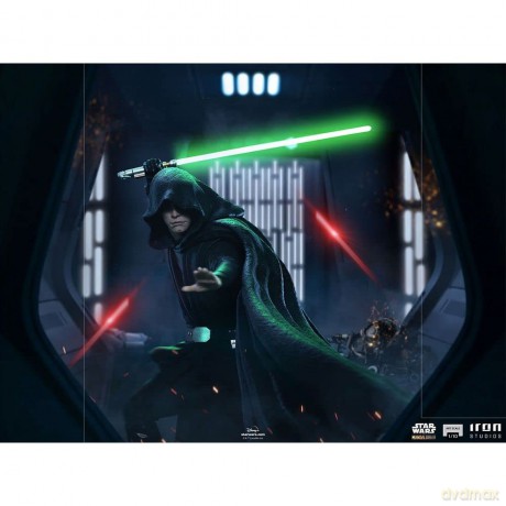 IronStudios - Star Wars The Mandalorian: BDS 1:10 Art Scale Statue (Luke Skywalker Combat Version) [FIGURKA]