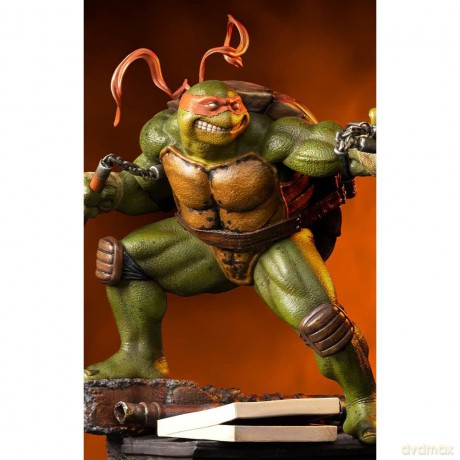 IronStudios - Teenage Mutant Ninja Turtles: 1:10 Art Scale Statue (Michelangelo) [FIGURKA]