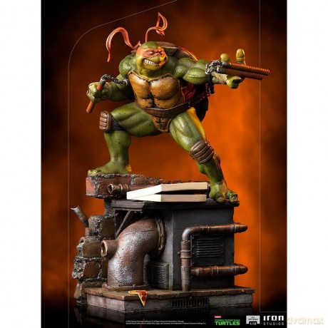 IronStudios - Teenage Mutant Ninja Turtles: 1:10 Art Scale Statue (Michelangelo) [FIGURKA]