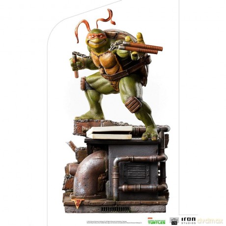 IronStudios - Teenage Mutant Ninja Turtles: 1:10 Art Scale Statue (Michelangelo) [FIGURKA]