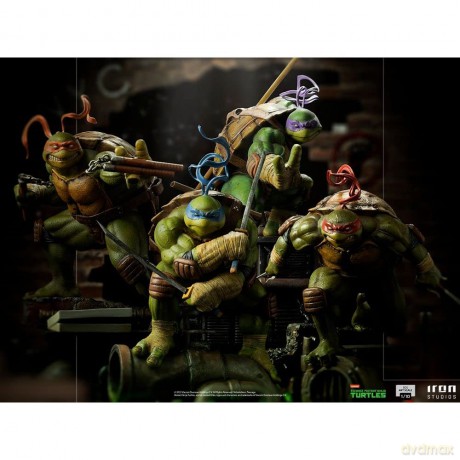 IronStudios - Teenage Mutant Ninja Turtles: 1:10 Art Scale Statue (Michelangelo) [FIGURKA]