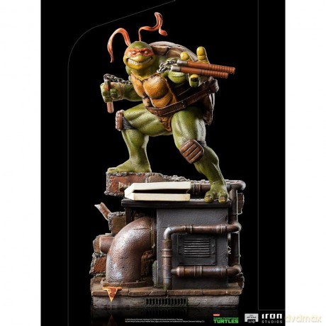 IronStudios - Teenage Mutant Ninja Turtles: 1:10 Art Scale Statue (Michelangelo) [FIGURKA]