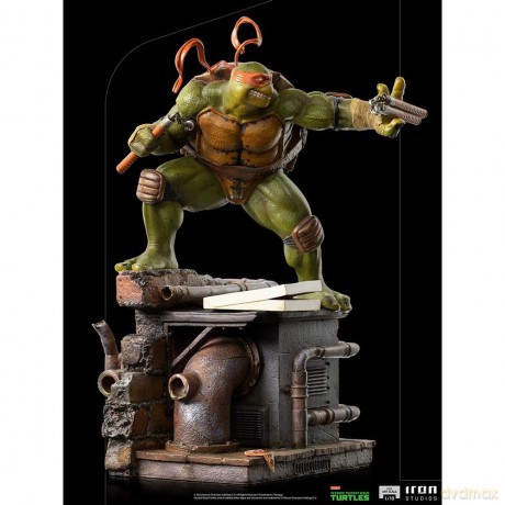 IronStudios - Teenage Mutant Ninja Turtles: 1:10 Art Scale Statue (Michelangelo) [FIGURKA]
