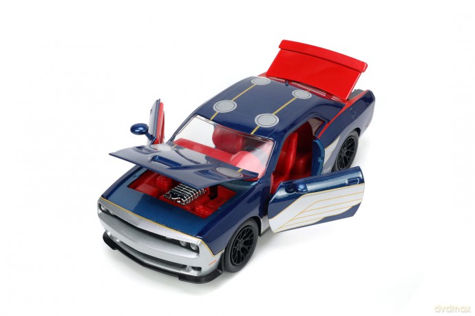 Jada - Marvel Thor Dodge Challenger 1:24 with Thor Figure Die-Cast
