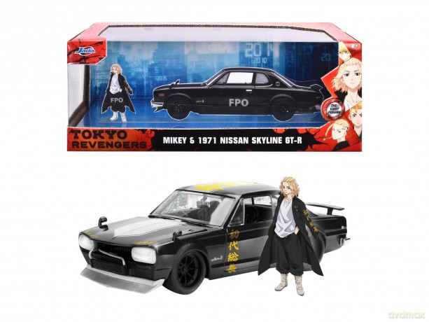 Jada - Tokyo Revengers 1971 Nissan 1:24 Die-Cast