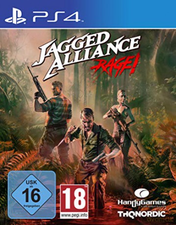 Jagged Alliance: Rage! (German Box) [GRA PS4]