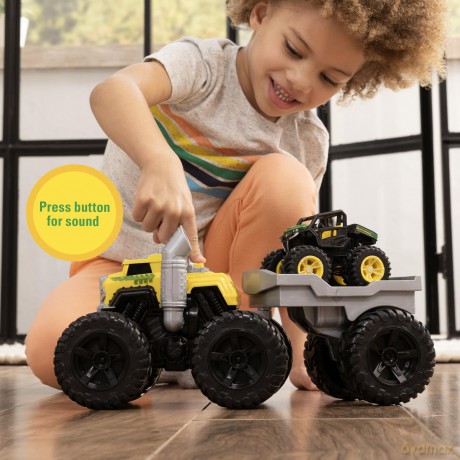 John Deere Monster Treads Roaring Rev Up Hauler